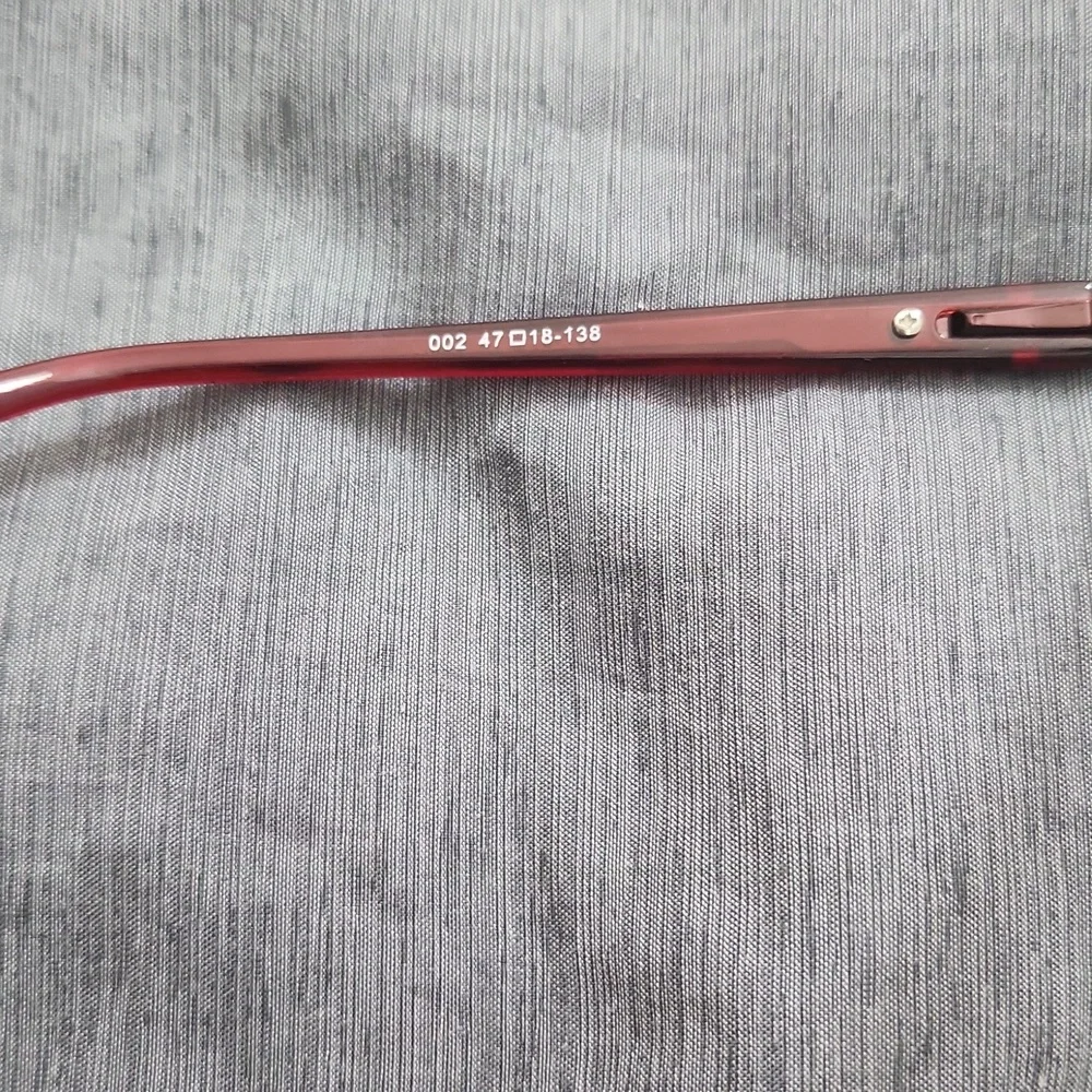 Lemon Maroon Eyeglasses